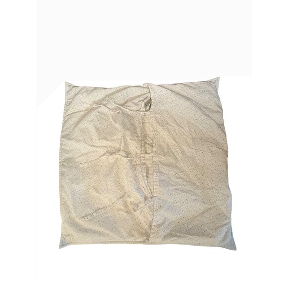 Pottery Barn Kids Quilted patchwork Cotton Square pillow padded sham 23x26 read - Picture 3 of 14